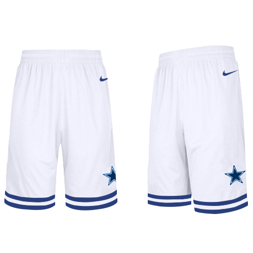 Men's Dallas Cowboys 2019 White Knit Performance Shorts